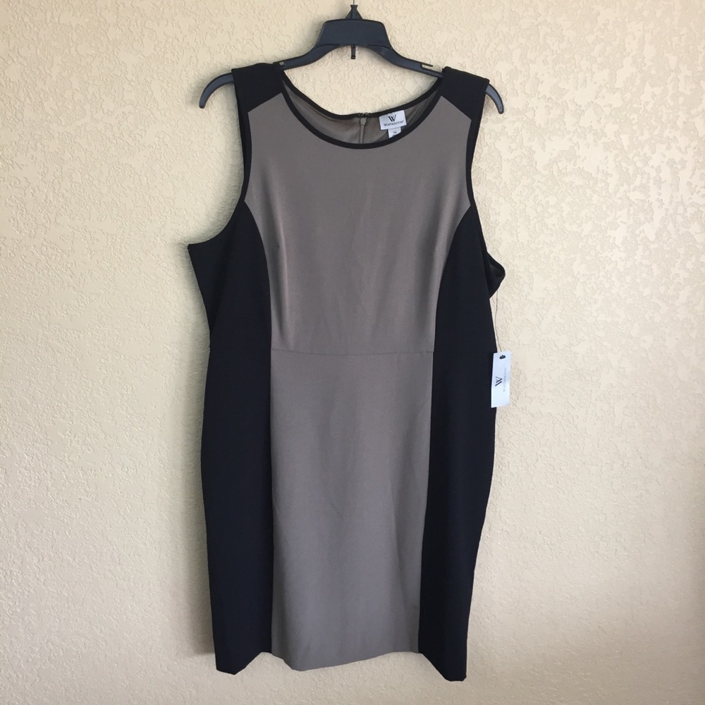 SALE
 Worthington Color Block Sheath Dress E20/2